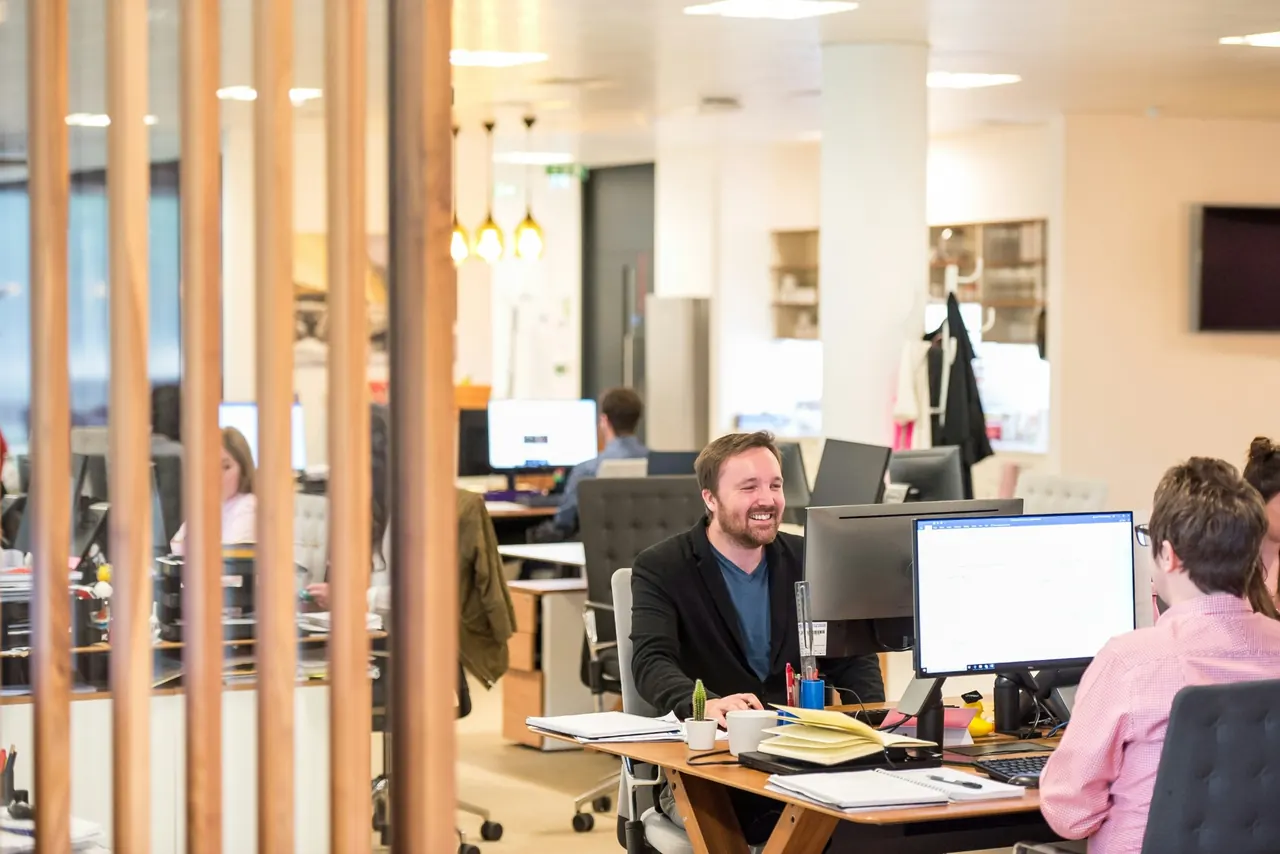 Modernes Büro im Mittelstand